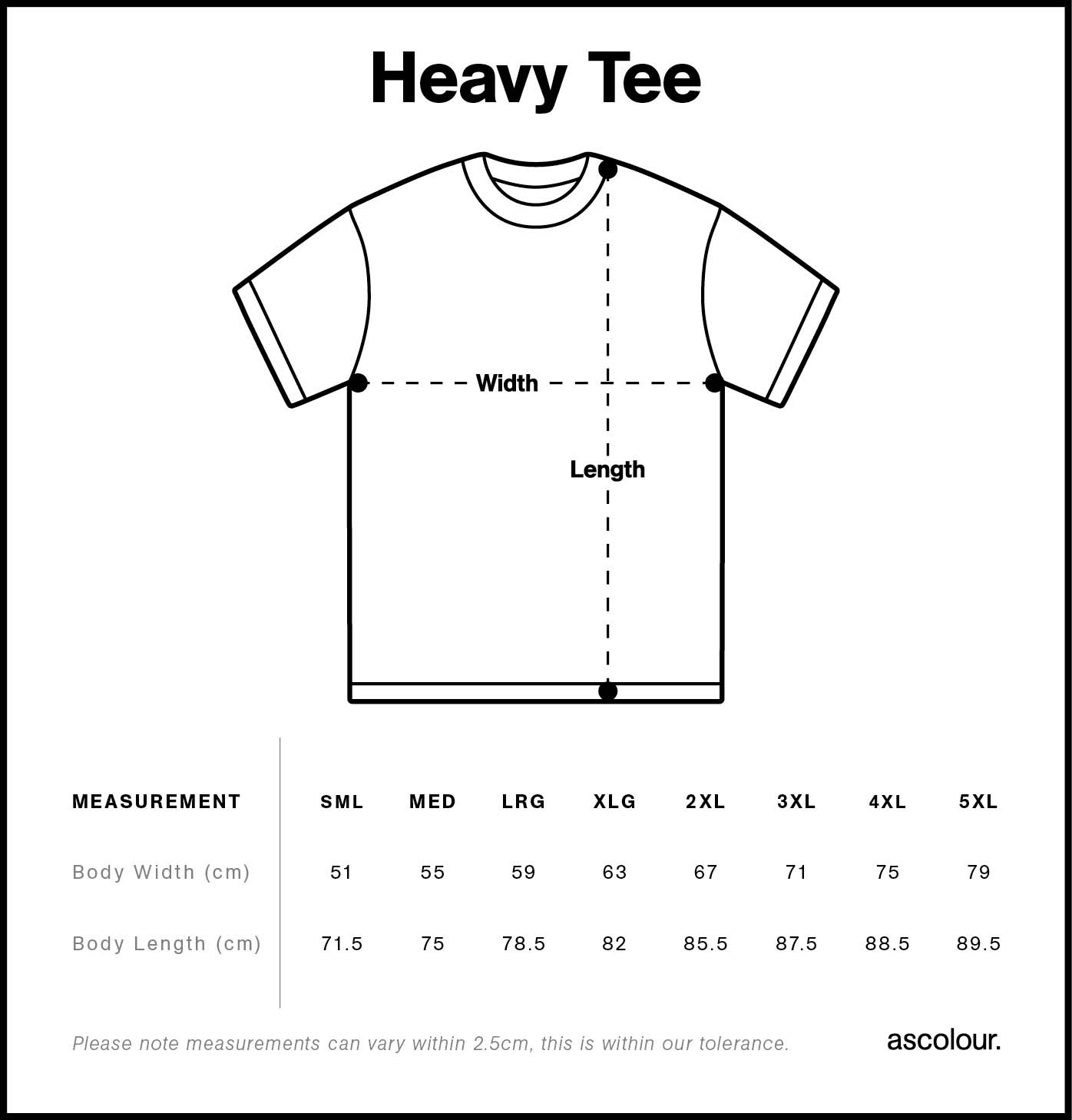 Heavy Plain Tee