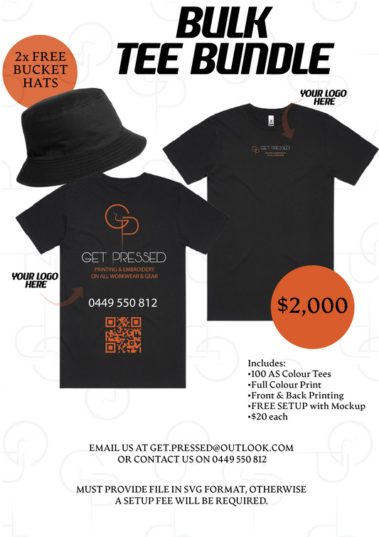 Bulk Tee Bundle