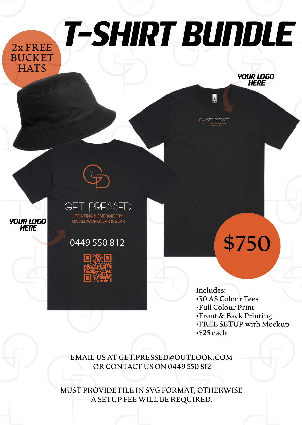 Get Pressed Tshirt Bundle – Get Pressed